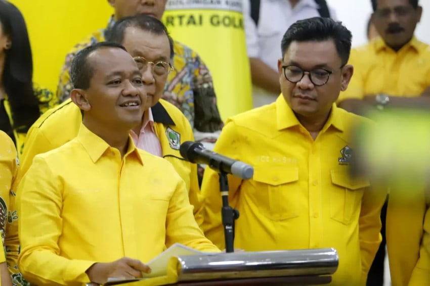 Ketua Umum DPP Partai Golkar Bahlil Lahadalia. Foto/Dok SindoNews