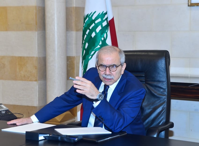 Perdana Menteri Lebanon Nawaf Salam. Foto/anadolu