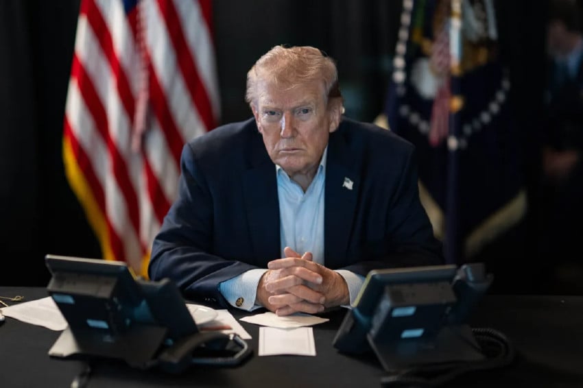 Presiden Donald Trump batalkan kunjungan dua utusan AS ke Pakistan, jadi pukulan telak bagi prospek perdamaian dengan Iran. Foto/White House