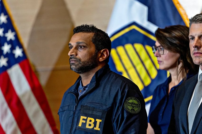 Laporan media ungkap Direktur FBI Kash Patel pernah ditangkap dua kali di masa lalu, yakni karena mabuk dan karena buang air kecil di tempat umum. Foto/Kim Raff/The New York Times/Redux