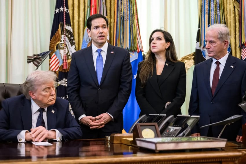 Presiden AS Donald Trump dilaporkan tak senang dengan proposal terbaru Iran yang dimaksudkan untuk mengakhiri perang dan membuka kembali Selat Hormuz. Foto/White House
