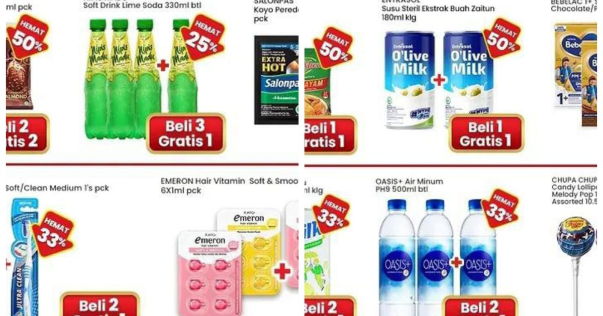 Katalog promo Super Hemat Indomaret hingga 29 April 2026. (Foto: Instagram @indomaret edited by Dayfri Bisnis Market)