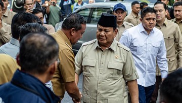 Presiden RI Prabowo Subianto di Bekasi beberapa waktu lalu. (ANTARA FOTO/Rakha Raditya Yahya)