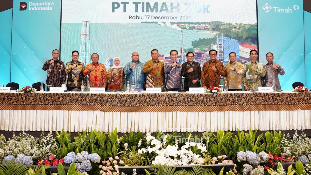 Foto: RUPSLB PT Timah Tbk (TINS). (Dok. PT Timah Tbk (TINS)
