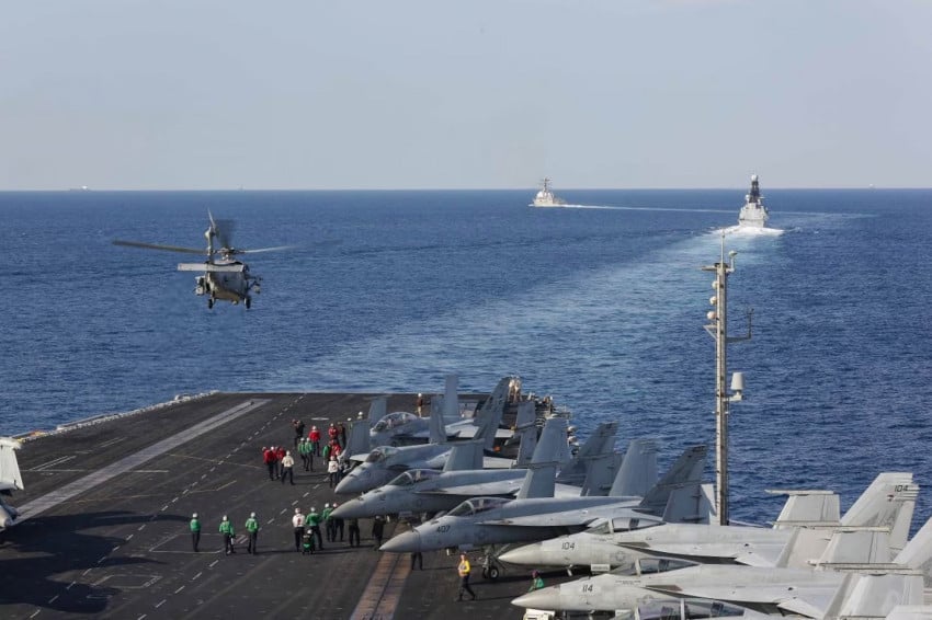 Proyek Kebebasan Selat Hormuz yang diluncurkan Presiden AS Donald Trump dapat menyebabkan eskalasi berbahaya jika Iran memilih melawannya. Foto/US CENTCOM
