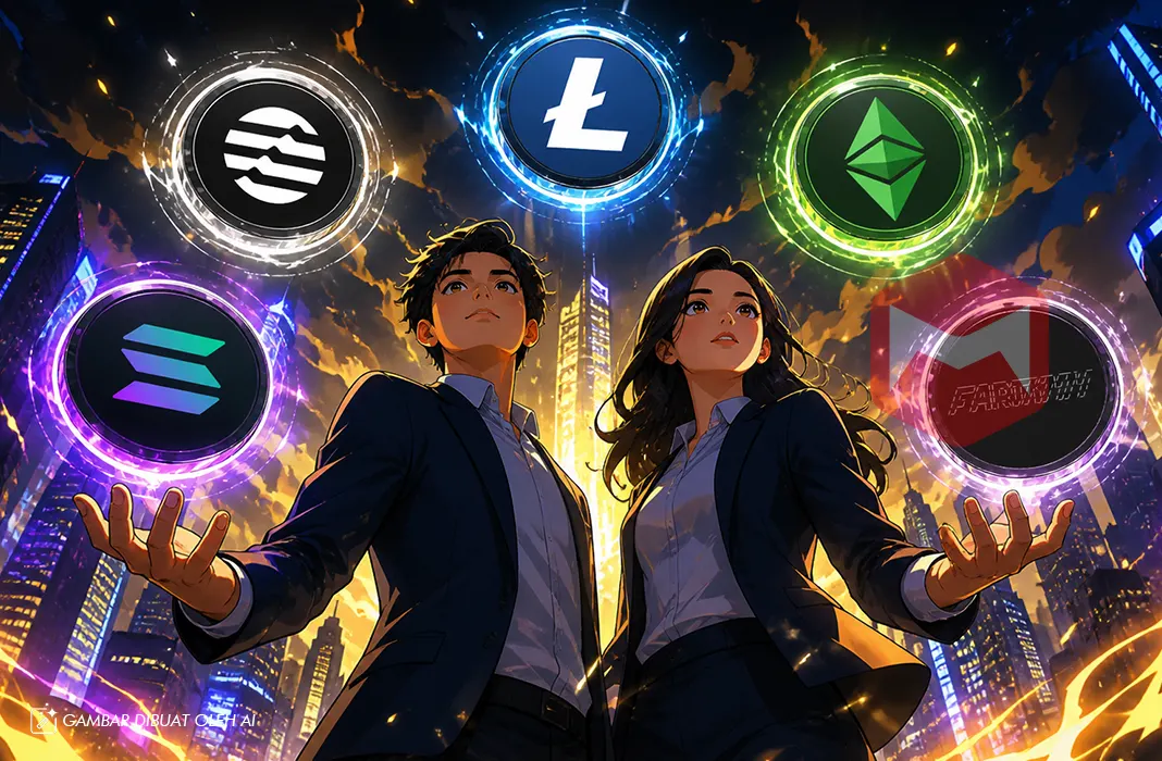 Ilustrasi: Analisis Pasar Kripto 7 Mei 2026: Konsolidasi Tenang Sebelum Potensi Lonjakan Harga Lima Aset Digital