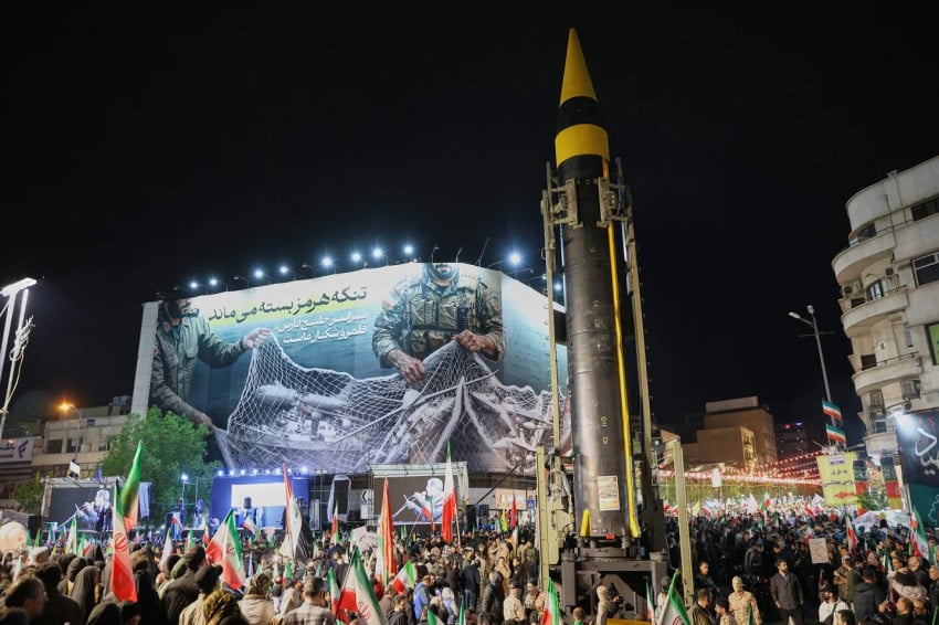Penilaian CIA ungkap Iran masih mempertahankan stok rudal 70 persen meski telah diserang AS dan Israel. Foto/The Telegraph