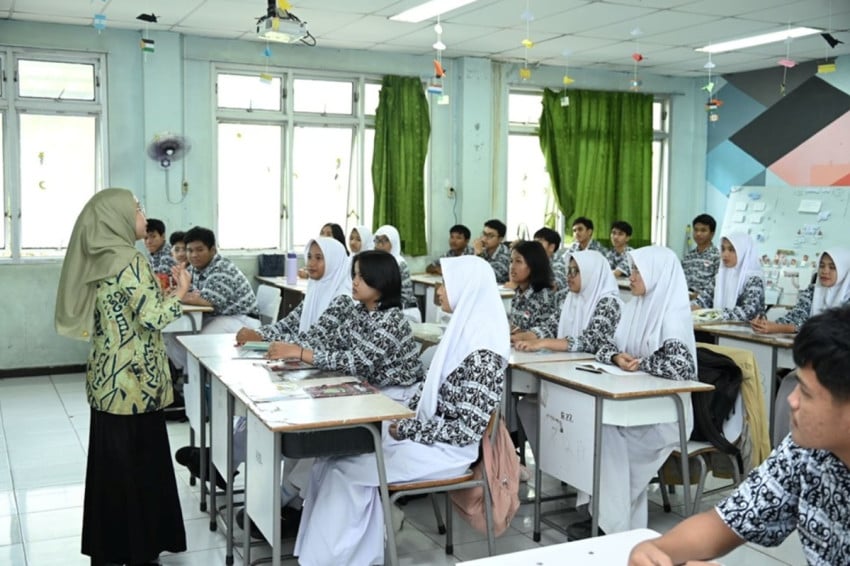 P2G menilai guru honorer atau Non ASN di sekolah/madrasah negeri selama ini menjadi penyelamat terhadap proses pembelajaran di kelas-kelas bagi murid. Foto/BKHM.