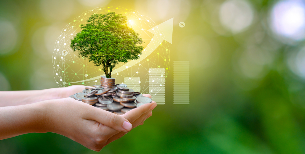 Ilustrasi di instrumen investasi yang tidak hanya aman, cuan dan peduli terhadap pelestarian lingkungan, salah satunya di reksadana ESG dan Green Sukuk Ritel, yakni ST016 tenor 4 tahun atau ST016T4. (Shutterstock)