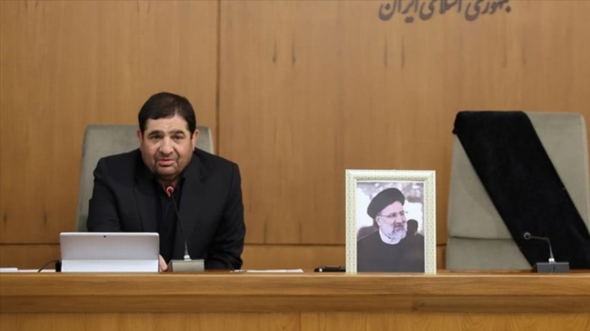 Mohammad Mokhber, penasihat utama Pemimpin Tertinggi Iran Ayatollah Seyyed Mojtaba Khamenei. Foto/anadolu