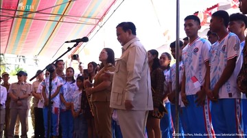 Presiden Prabowo Subianto bakal meresmikan 1.386 Kampung Nelayan Merah Putih mulai Desember 2026 untuk meningkatkan kesejahteraan nelayan. (Tangkapan layar youtube Sekretariat Presiden).
