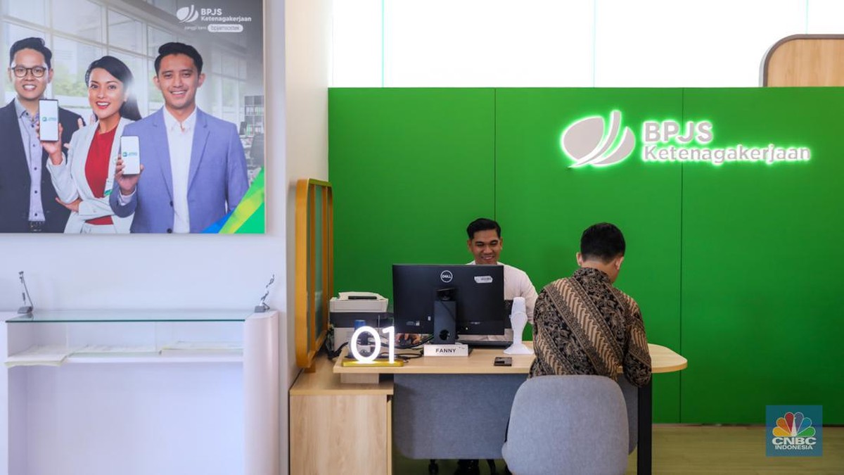 Foto: BPJS Ketenagakerjaan. (CNBC Indonesia/Faisal Rahman)