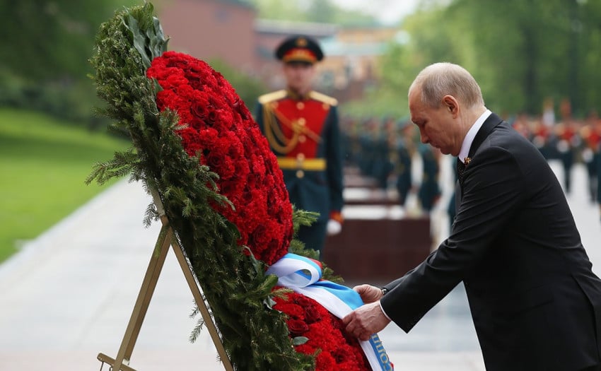 Bersumpah akan raih kemenangan di Ukraina, Presiden Rusia Vladimir Putin juga target NATO. Foto/X/@RT_com