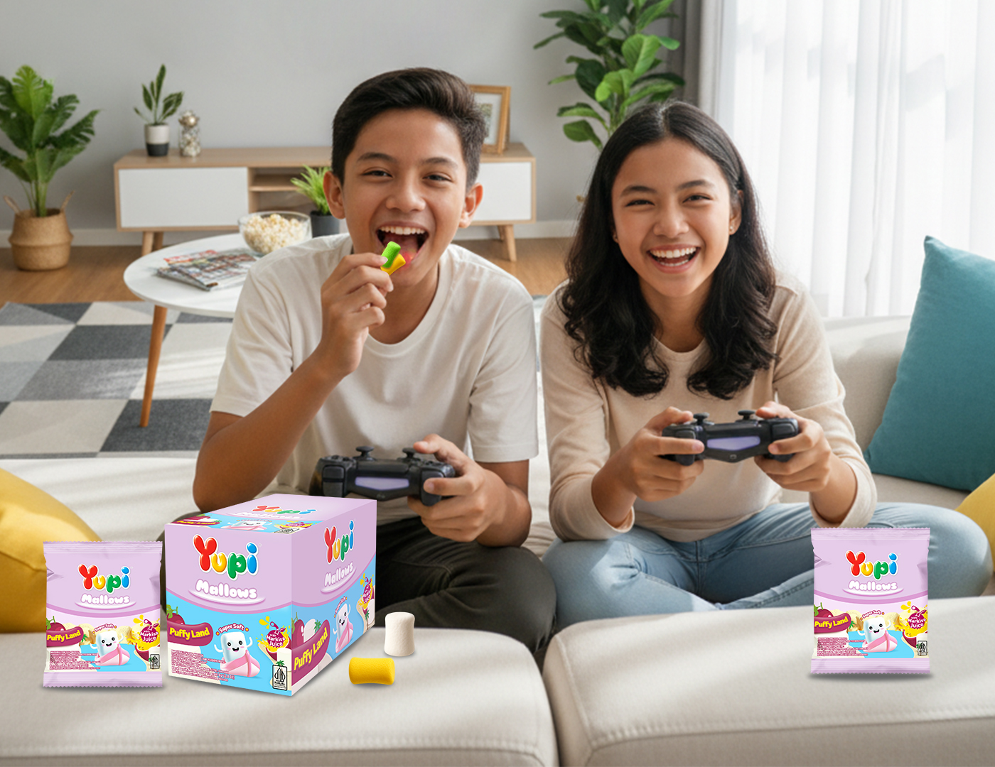 Ilustrasi produk permen jelly PT Yupi Indo Jelly Gum Tbk (YUPI). (Dok. Perusahaan)