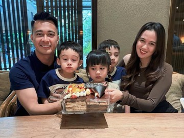 Kebersamaan Hangat Ulang Tahun ke-36 Eza Gionino Bersama Buah Hati, Sorotan Publik Tertuju pada Harapan Rujuk dari Meiza Aulia