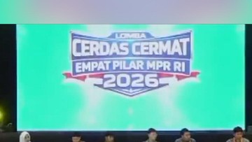 MPR RI menonaktifkan juri dan MC Lomba Cerdas Cermat Empat Pilar 2026 di Kalimantan Barat setelah polemik penilaian. (CNN Indonesia)