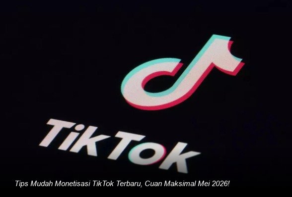 Ilustrasi smartphone menampilkan antarmuka TikTok dengan notifikasi *gift* masuk dan grafik pertumbuhan pendapatan yang menanjak tajam.