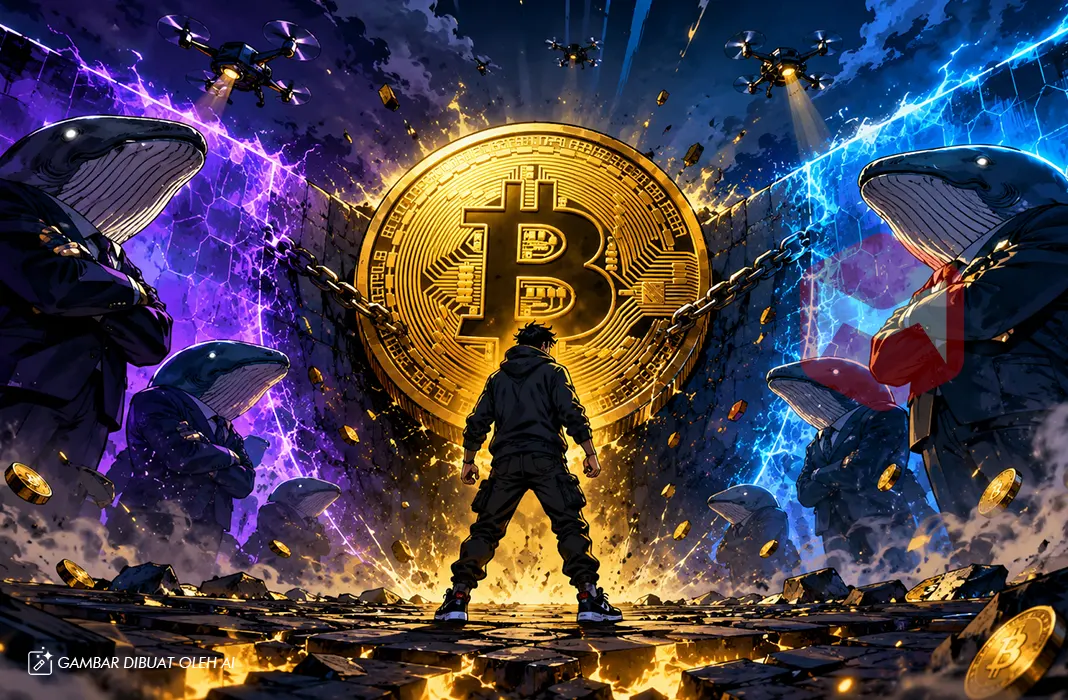 Ilustrasi: Bitcoin di Persimpangan Jalan: Level Psikologis US$80.000 Menjadi Titik Penentuan Harga Kripto
