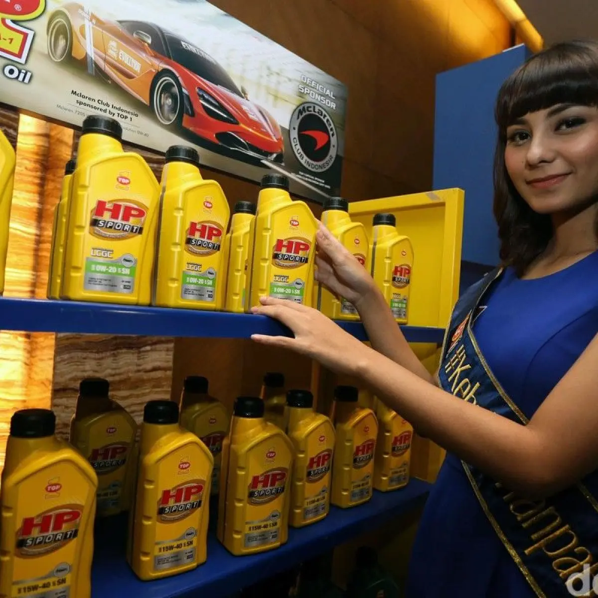 Ilustrasi oli TOP 1. Foto: Agung Pambudhy