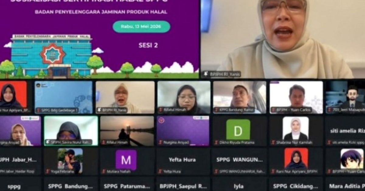 Dukung Program MBG, BPJPH Sosialisasikan Sertifikasi Halal kepada SPPG
