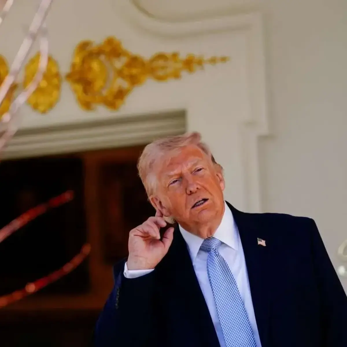 ILUSTRASI. Donald Trump (REUTERS/Nathan Howard)