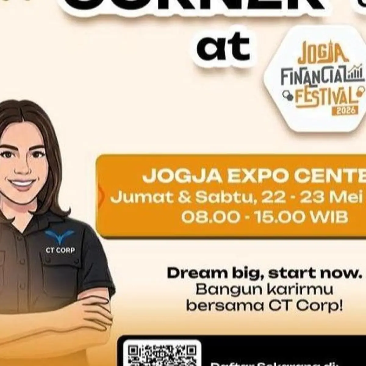 Career Corner Jogja Financial Festival 2026. (Foto: Dok Career Corner)