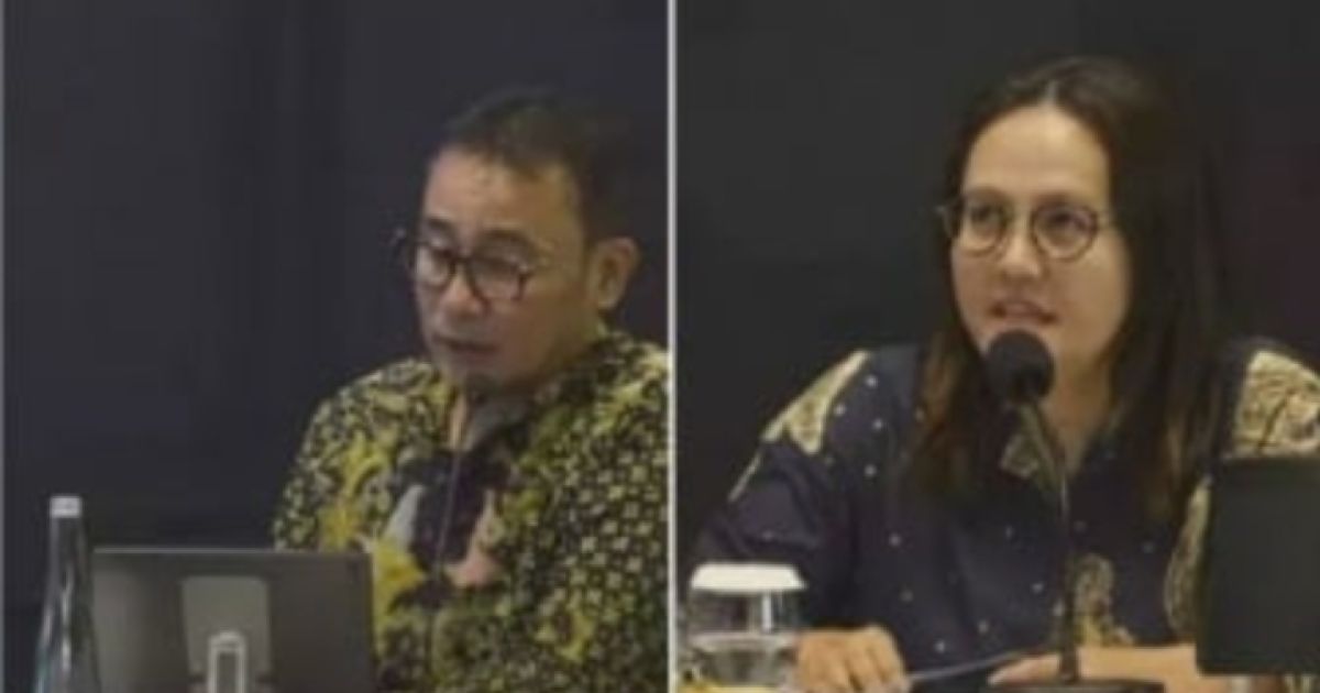 Sosok Indri Wahyuni dan Dyastasita Widya Budi dua dewan juri LCC 4 Pilar MPR RI yang di rujak netizen usai berikan komentar tak profesional pada Josepha Alexandra. [Foto: X/@Mac Karyo]