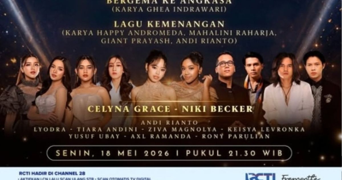Lyodra hingga Tiara Andini Siap Ramaikan Panggung Grand Final Indonesian Idol XIV (Foto: Instagram Indonesian Idol)