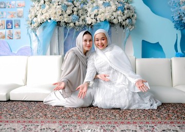 Transformasi Penampilan Ayu Ting Ting: Kesan Anggun dalam Balutan Busana Tertutup di Momen Aqiqah Keponakan