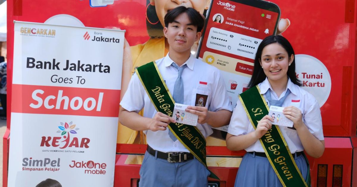 Program Satu Rekening Satu Pelajar (KEJAR) 2026 oleh Bank Jakarta dan OJK disambut positif siswa SMAN 28 Jakarta sebagai sarana edukasi literasi dan inklusi keuangan sejak dini. [Foto: ist]