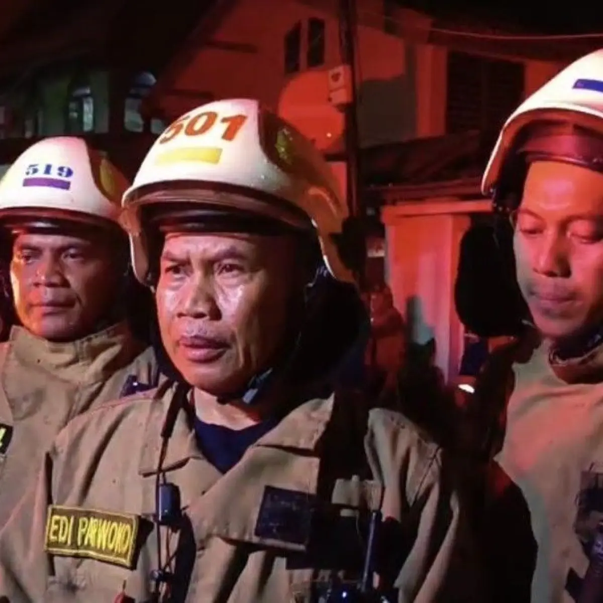 Lima Bangunan Hangus Terbakar di Jatinegara Akibat Dugaan Korsleting Listrik