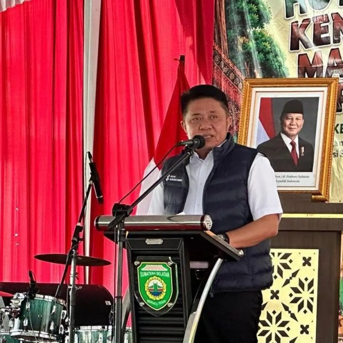 Gubernur Sumsel Herman Deru. (Foto: Nadiya)