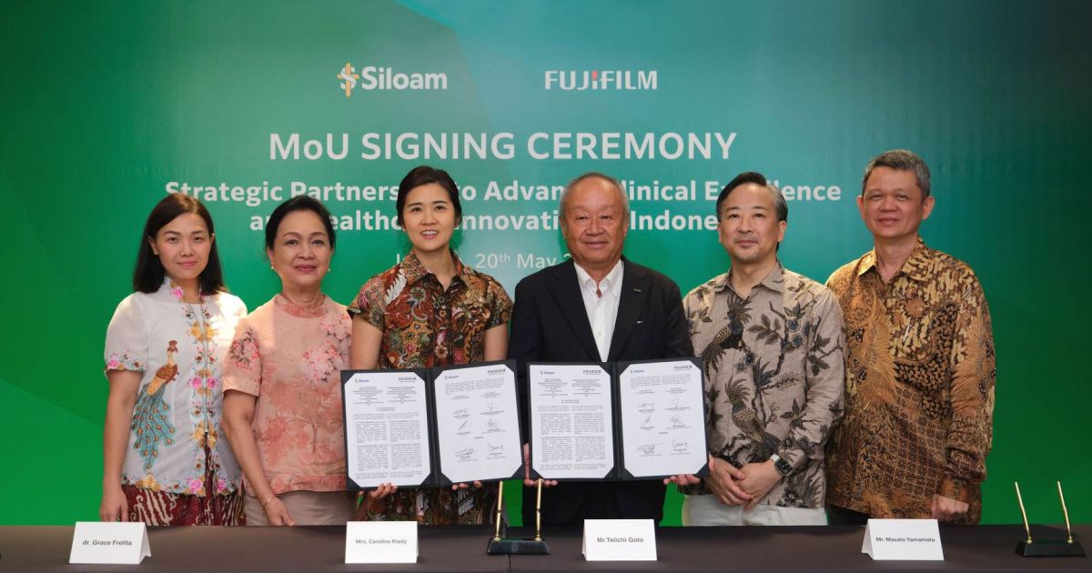 Fujifilm dan Siloam Jalin Kemitraan Strategis Tingkatkan Layanan Kesehatan Berbasis AI