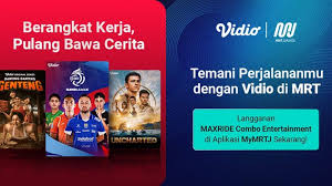 MRT Jakarta dan Vidio Sediakan Paket Langganan Terintegrasi, Mudahkan Penumpang Akses Hiburan Digital Premium