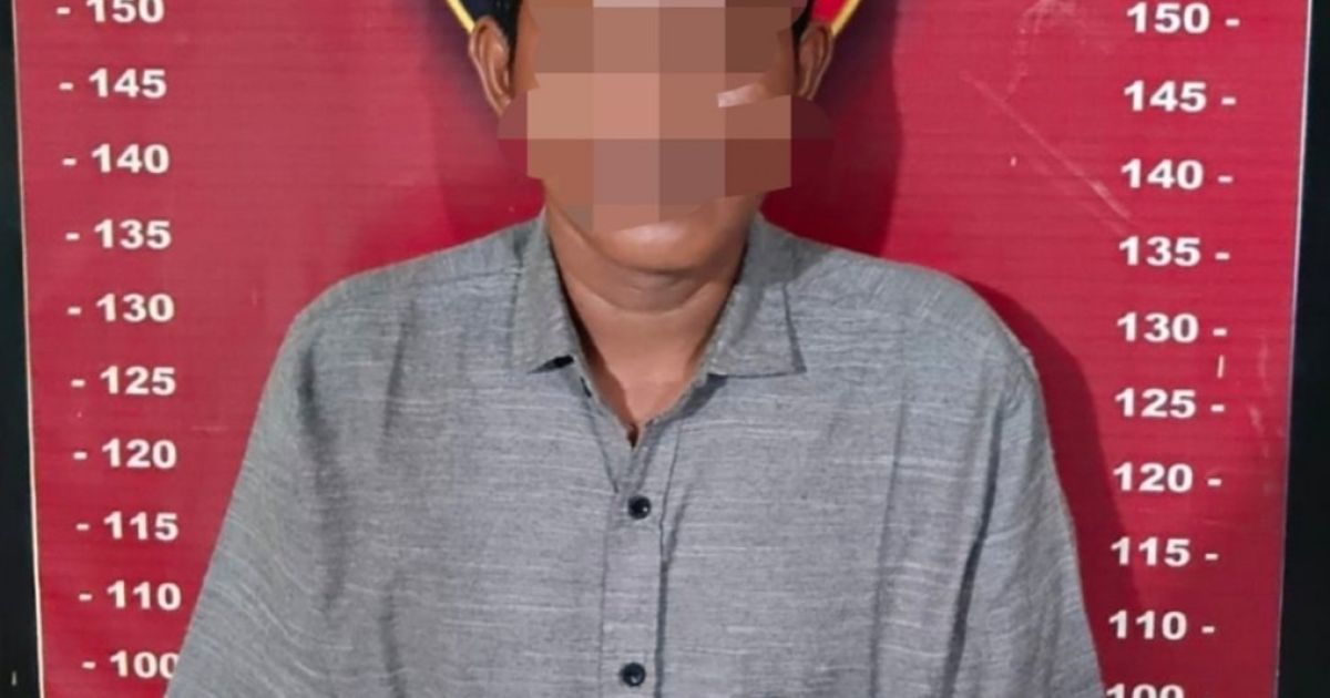 Seorang Pria Pelaku Bobol Rumah Ditangkap Polisi Tanpa Perlawanan