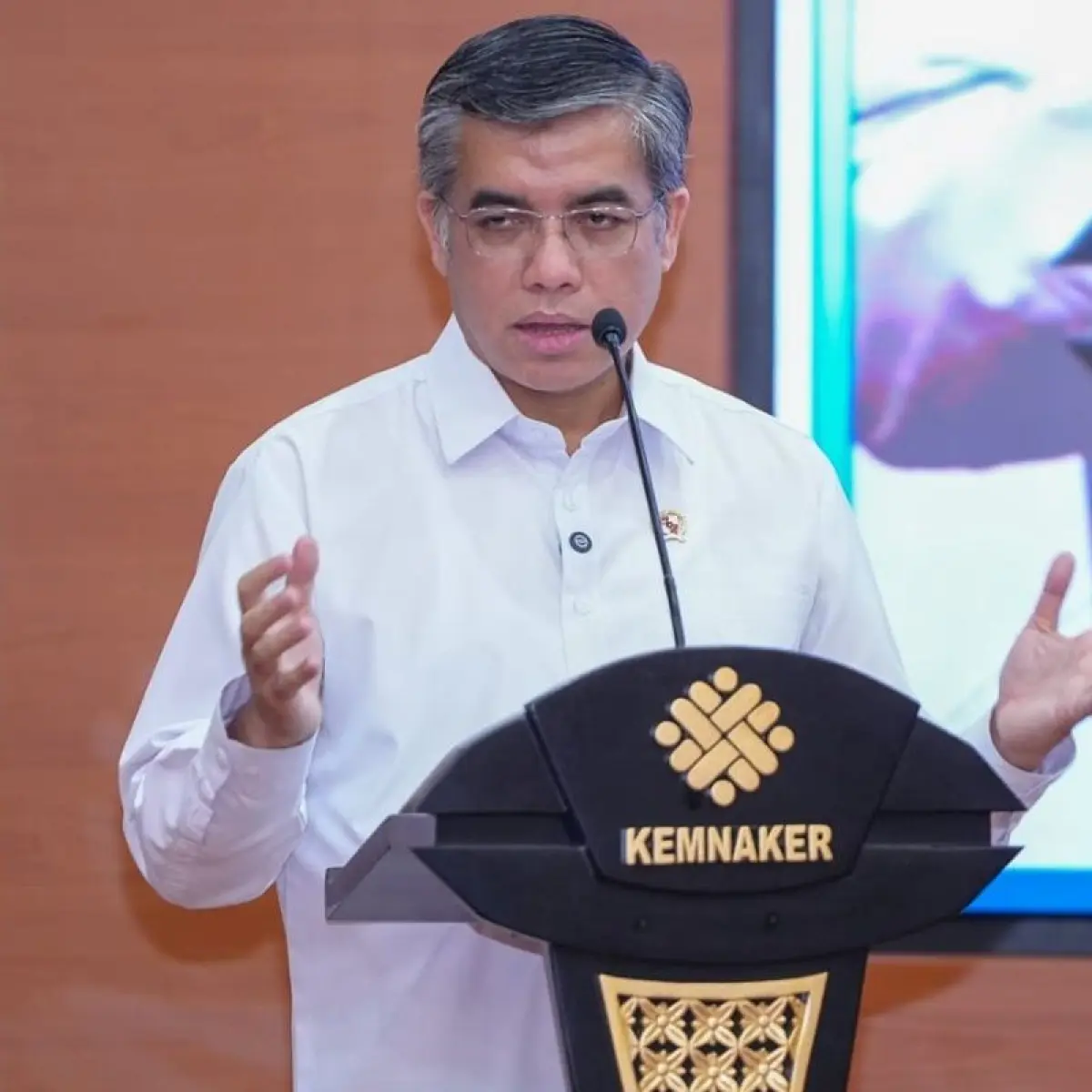 Menteri Ketenagakerjaan Yassierli(Kemnaker)