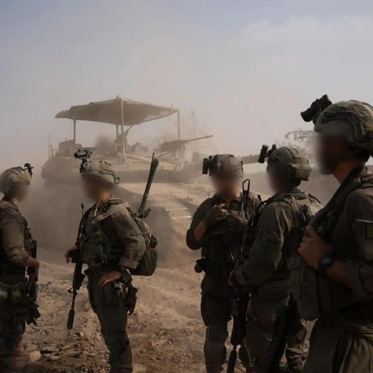 PM Israel Benjamin Netanyahu secara terang-terangan memerintahkan militer untuk menguasai 70% wilayah Jalur Gaza. (IDF)