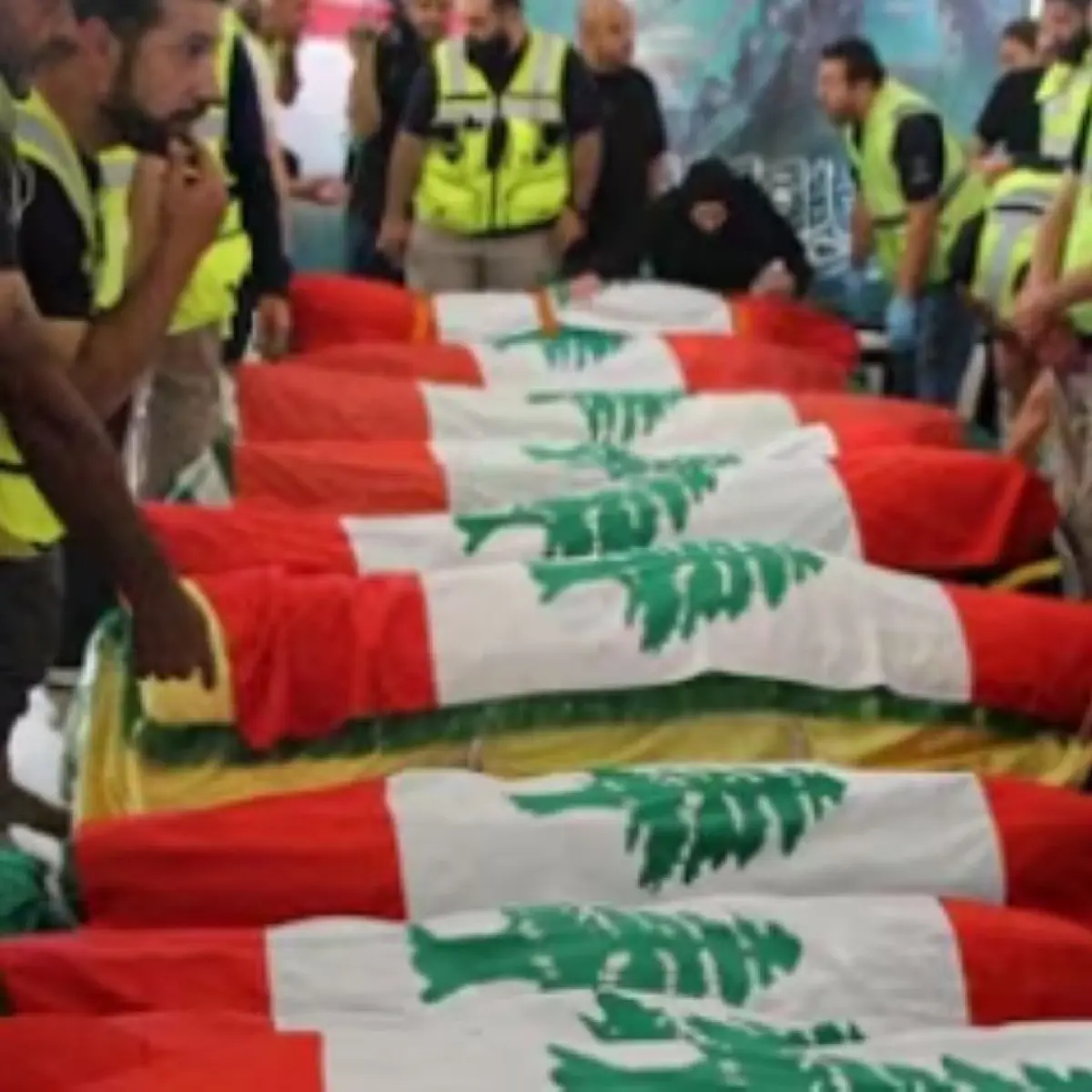 Warga Libanon yang tewas dalam serangan Israel.(Al Jazeera)