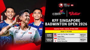 Ilustrasi: Dukung Wakil Merah Putih di Perempat Final Singapore Badminton Open 2026: Cek Jadwal dan Link Live Streaming Eksklusif