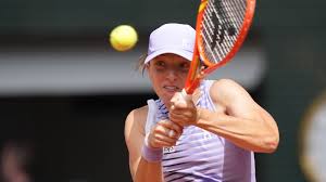 Image:
                        Iga Swiatek crashed out in the fourth round of the French Open