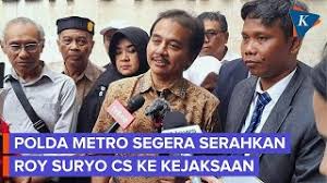 Ilustrasi: Tahap Akhir Kasus Dugaan Pemalsuan Ijazah, Roy Suryo dan Rekan Segera Diserahkan ke Kejaksaan