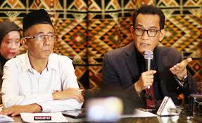 Ramdansyah bersama dengan Koordinator Troya, Refly Harun. Foto: Istimewa