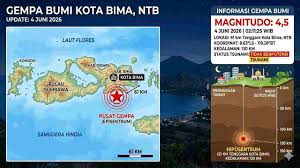Ilustrasi: Rangkaian Guncangan Subuh Guncang Wilayah Nusa Tenggara dan Sumatera, Bima Catat Magnitudo Tertinggi