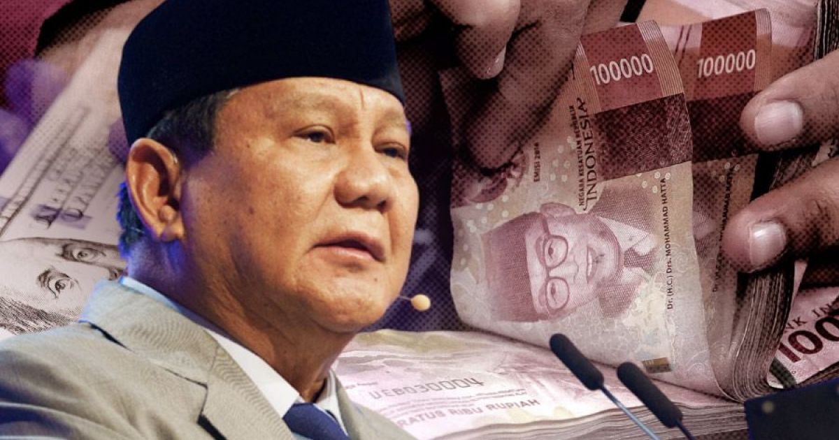 Presiden Prabowo soal Pelemahan Rupiah: Orang Desa Tidak Pakai Dolar (Diolah oleh Bloomberg Technoz)