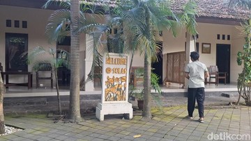 Suasana Solas Hotel Lombok, salah satu hotel yang kedapatan membuat video promosi berbau vulgar di media sosial. (Nathea Citra/detikBali)