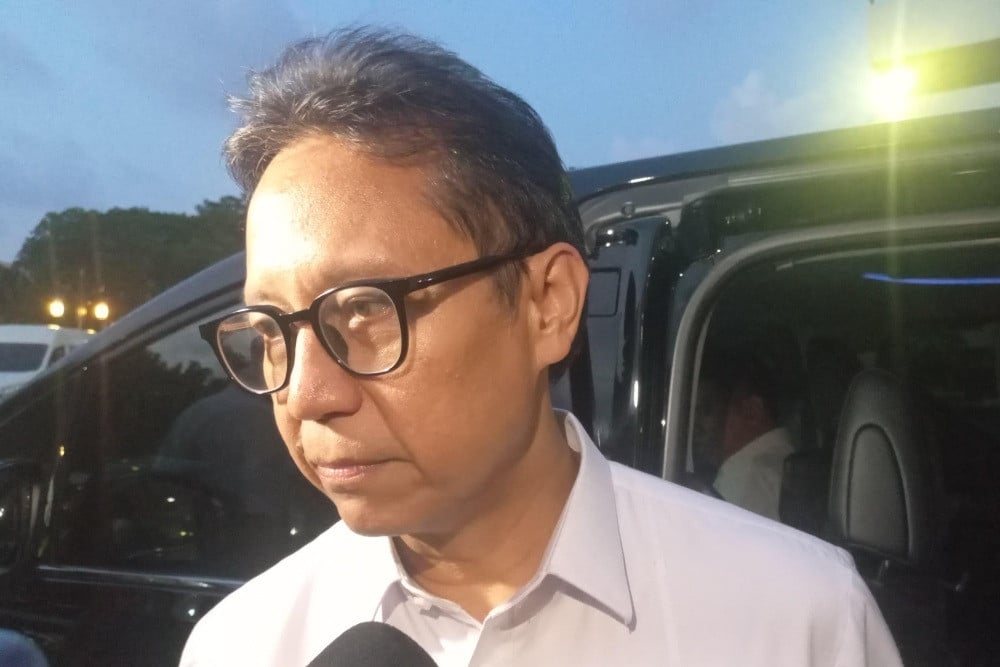 Menteri Kesehatan Budi Gunadi Sadikin di Kompleks Istana, Jakarta pada Kamis (8/5/2025). JIBI/Akbar Evandio