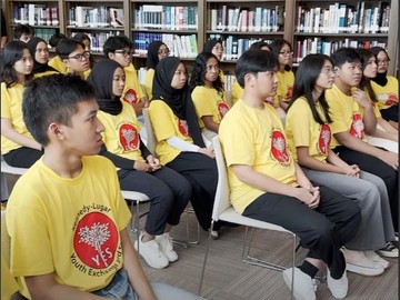 Peserta pertukaran pelajar Program YES 2025 Foto: Dok. Kedutaan AS