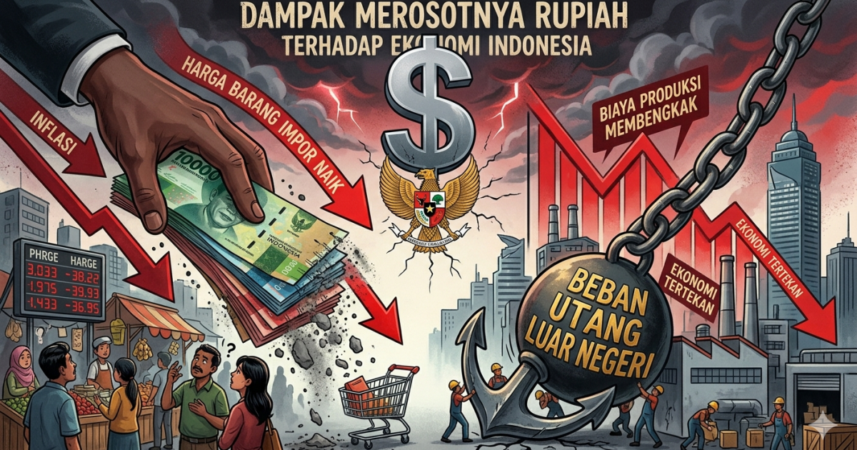Tekanan Rupiah Terhadap Dolar AS: Mengurai Dampak Pelemahan Mata Uang pada Stabilitas Ekonomi dan Kehidupan Rumah Tangga