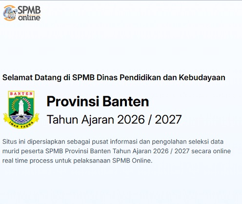 Pintu Masuk Seleksi Mandiri SMA Negeri Banten 2026: Panduan Lengkap Jalur Domisili Lingkungan Sekolah