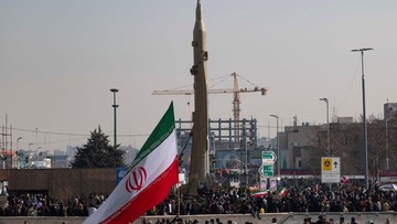 Foto: Ilustrasi. Serangan Iran ke Israel. (NurPhoto via Getty Images/NurPhoto)
